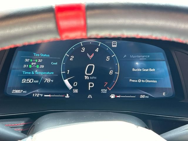 Used 2021 Chevrolet Corvette Stingray Preferred Cpe w/ Engine Appearance Package RWD image 36