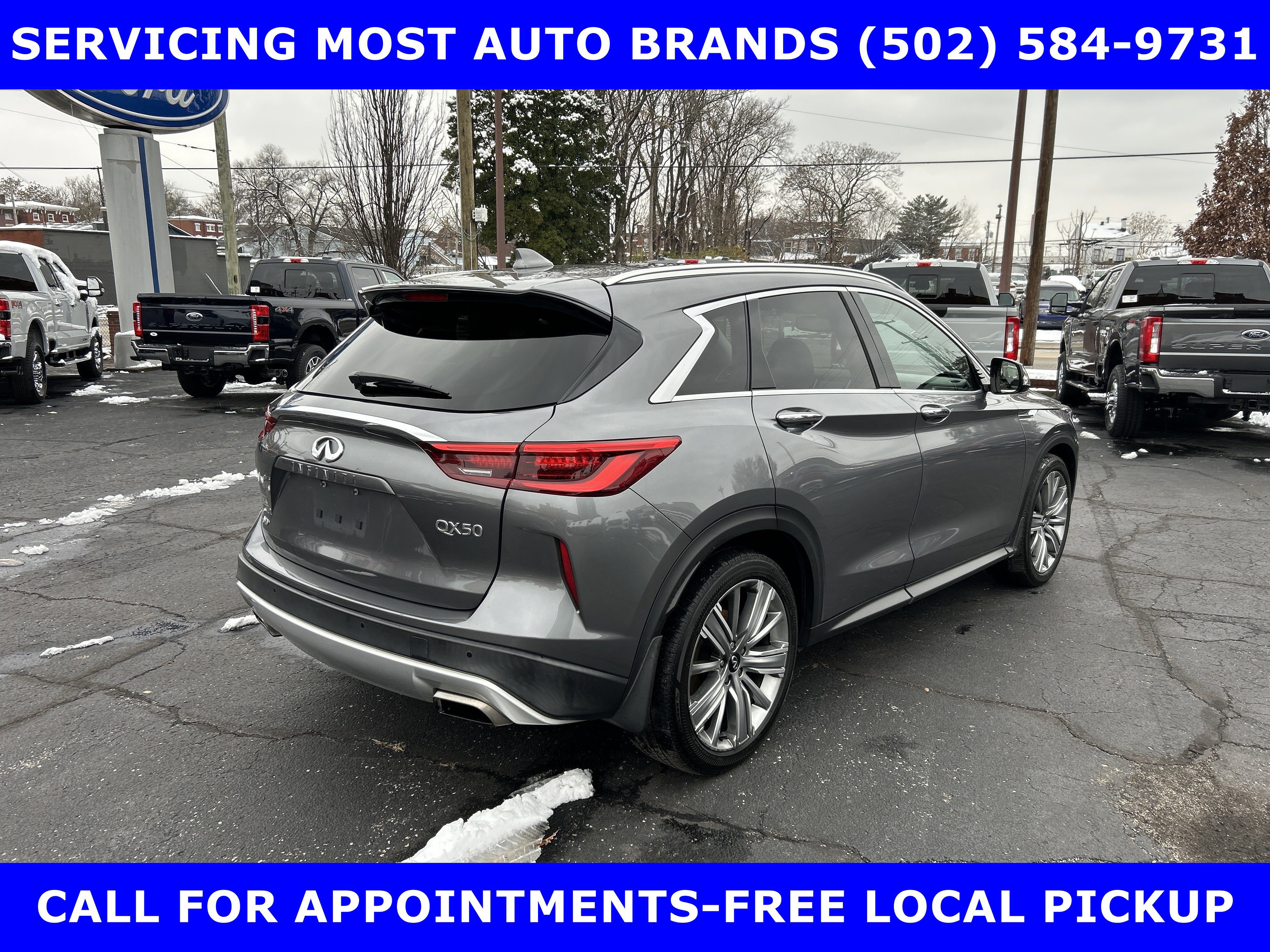 Used 2021 INFINITI QX50 Sensory image 5