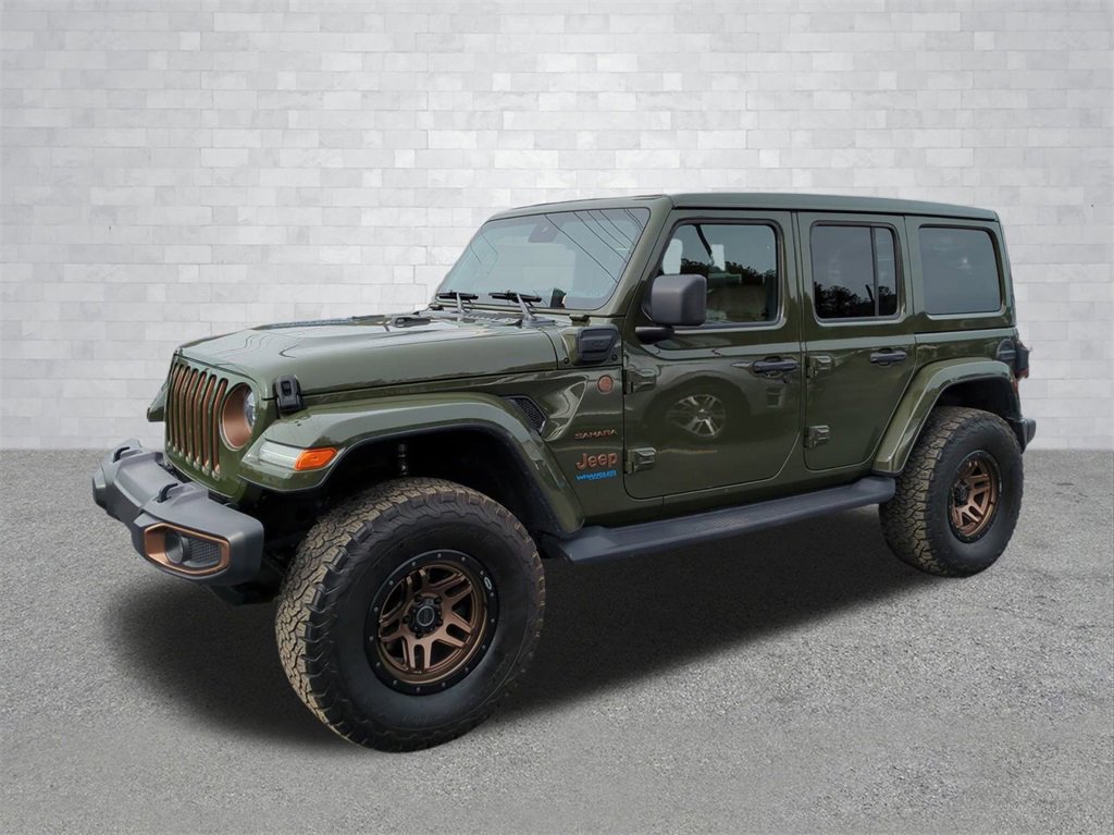Used 2021 Jeep Wrangler Unlimited Sahara 4xe w/ Cold Weather Group image 7