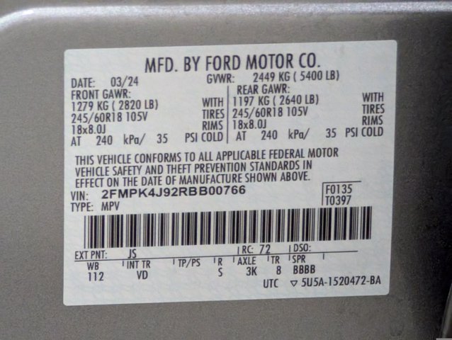 Certified 2024 Ford Edge SEL AWD/4WD image 23