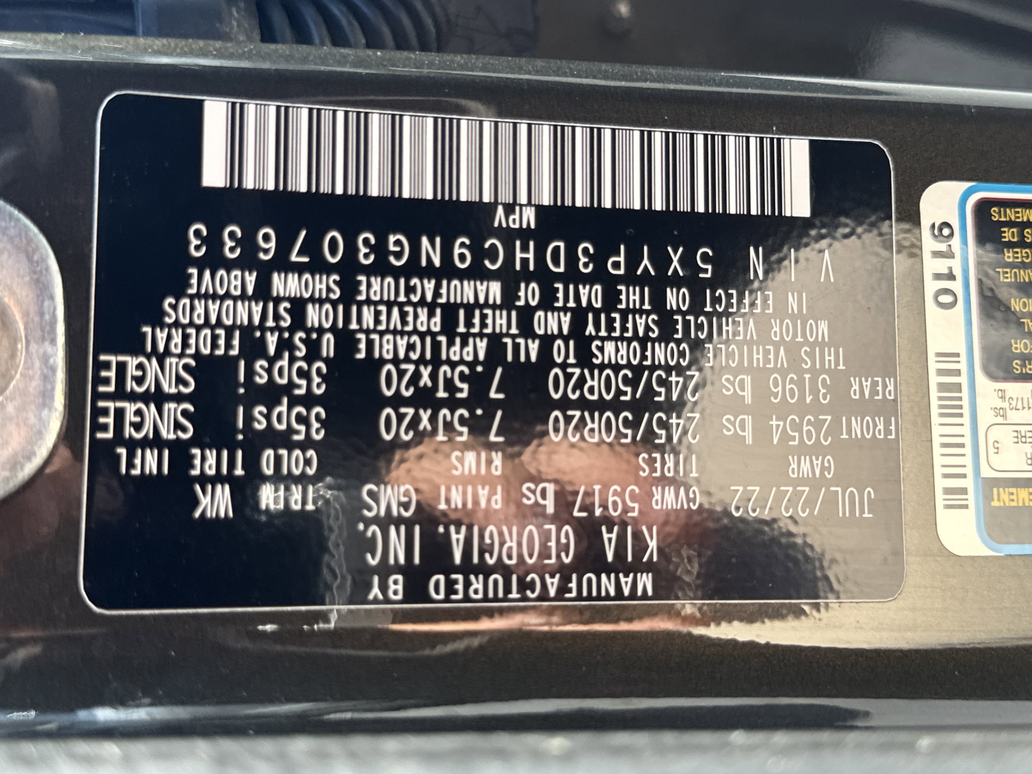 Used 2022 Kia Telluride EX w/ EX Premium Package image 41