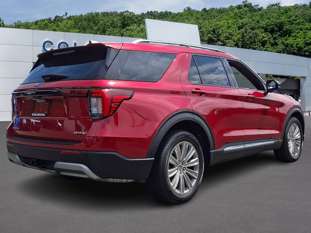 Certified 2025 Ford Explorer Platinum w/ LUX Leather Package AWD/4WD image 6