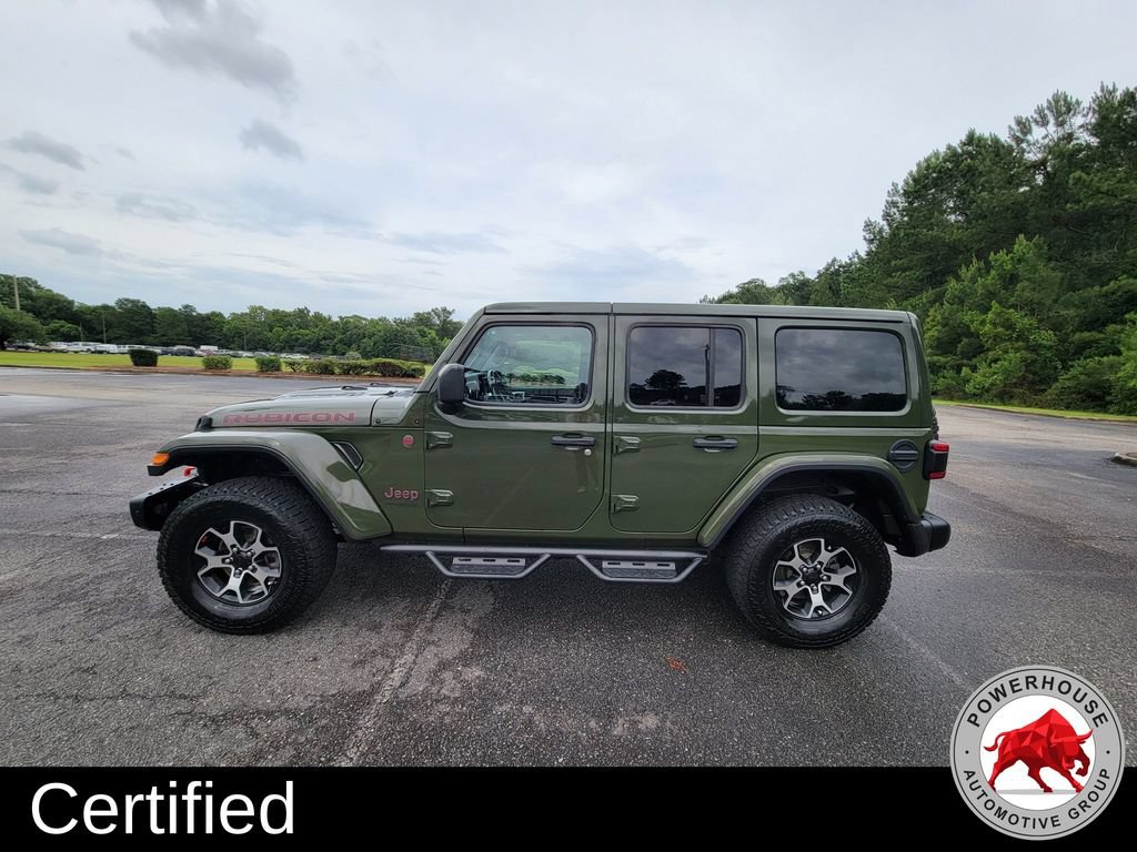 Used 2021 Jeep Wrangler Unlimited Rubicon AWD/4WD image 2