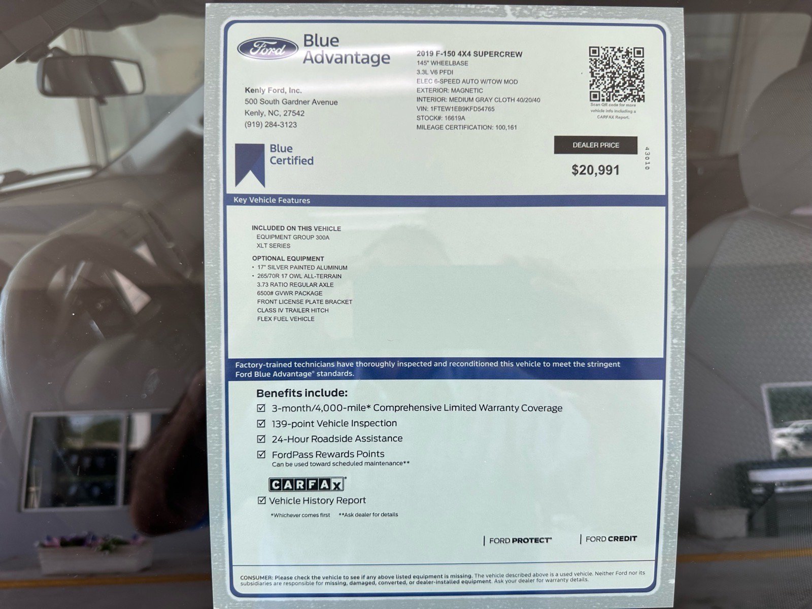 Certified 2019 Ford F150 XLT AWD/4WD image 5