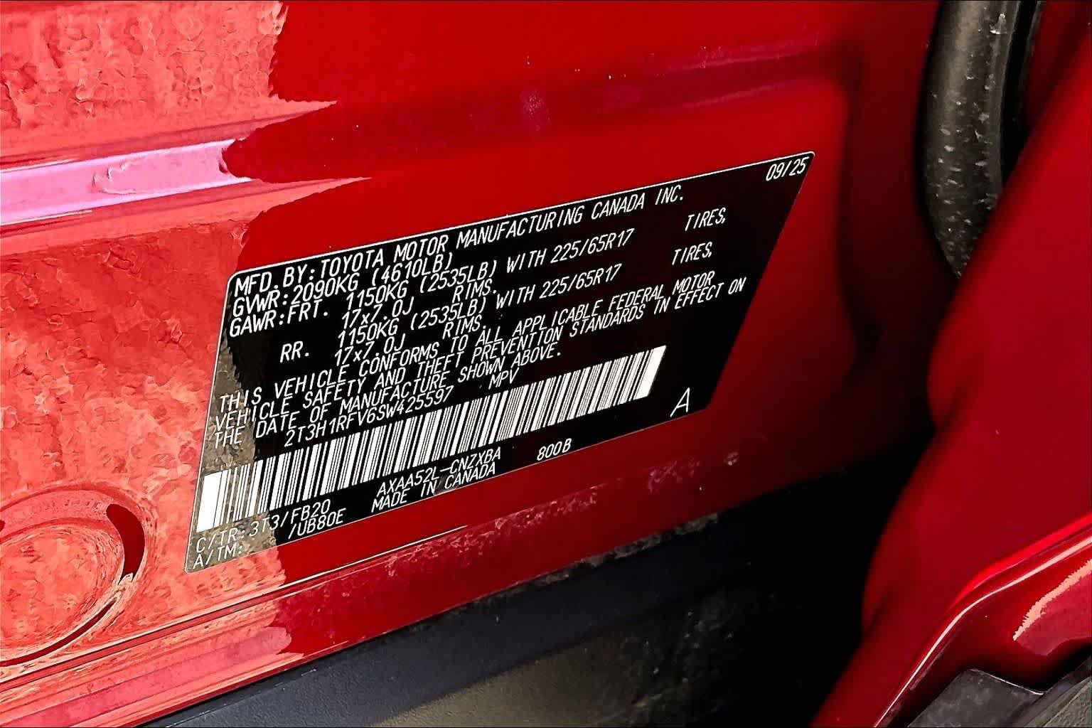 Used 2025 Toyota RAV4 LE FWD image 34