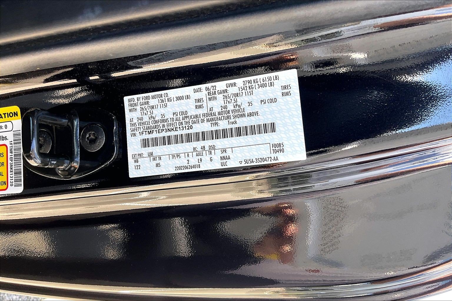 Certified 2022 Ford F150 XLT w/ Equipment Group 301A Mid AWD/4WD image 30
