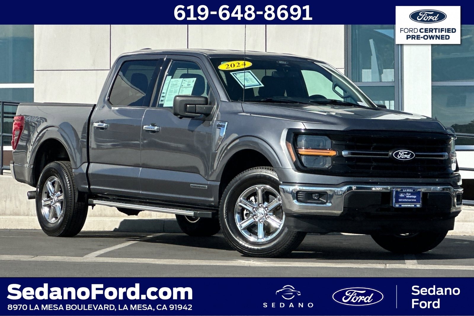 Certified 2024 Ford F150 XLT w/ Mobile Office Package
