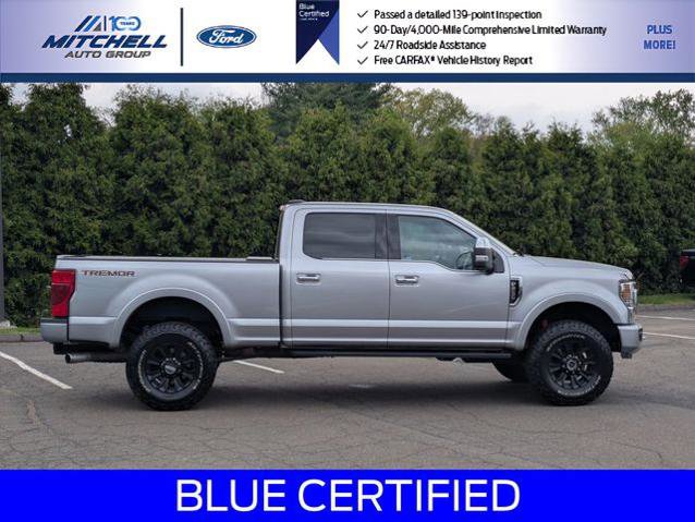 Certified 2021 Ford F250 Platinum w/ Tremor Off-Road Package AWD/4WD image 2