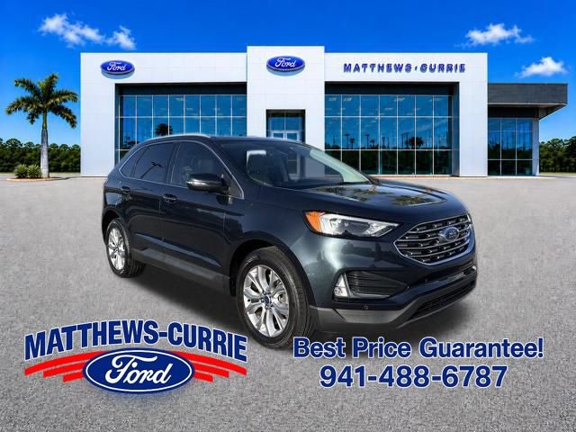 Certified 2022 Ford Edge Titanium AWD/4WD image 1