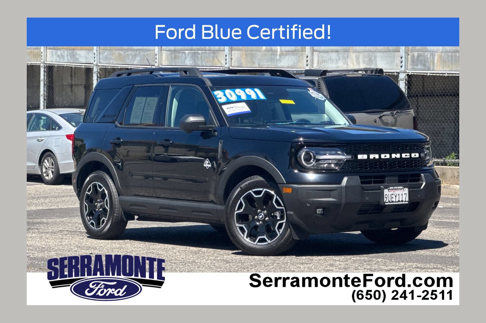Certified 2025 Ford Bronco Sport Outer Banks w/ Outer Banks Tech Package+ AWD/4WD image 1