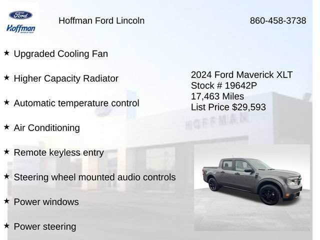 Certified 2024 Ford Maverick XLT w/ Equipment Group 300A Standard AWD/4WD image 18