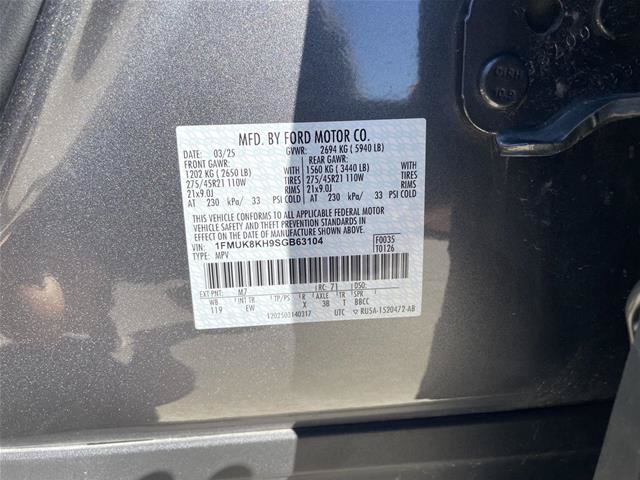 Certified 2025 Ford Explorer ST-Line w/ ST-Line Street Pack AWD/4WD image 34