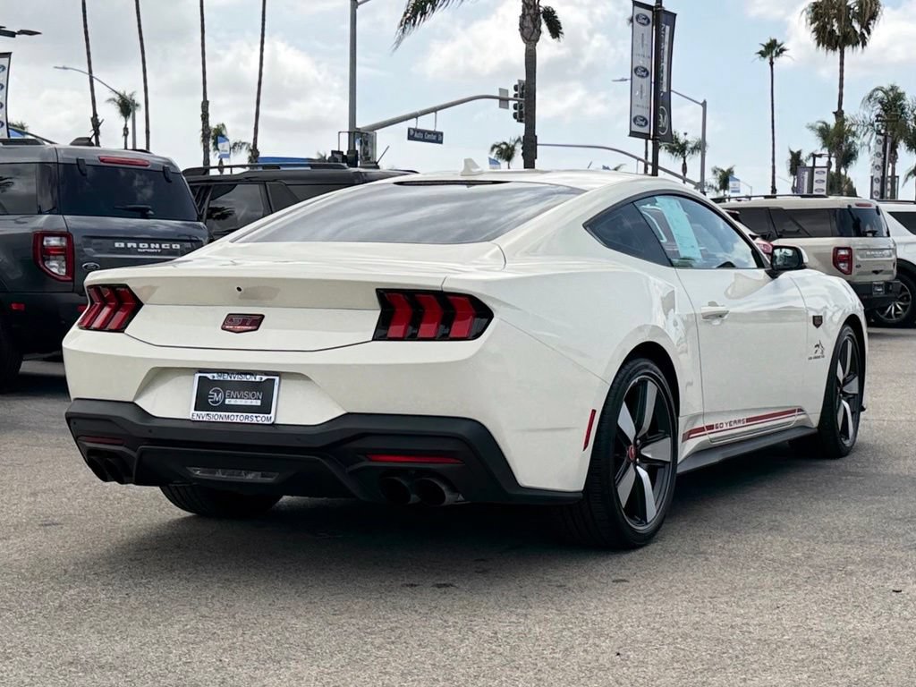Certified 2025 Ford Mustang GT Premium w/ 60th Anniversary Package RWD image 8