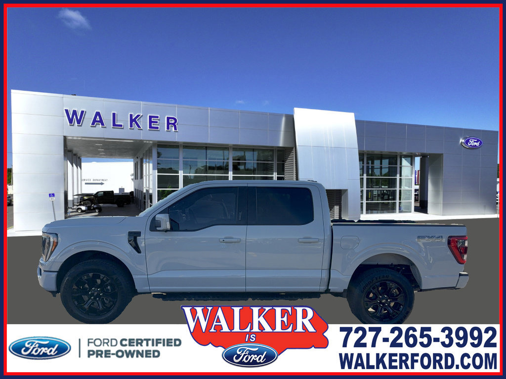 Certified 2023 Ford F150 Lariat w/ Equipment Group 502A High image 4