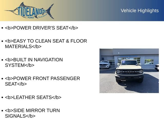 Certified 2025 Ford Bronco Outer Banks AWD/4WD image 11