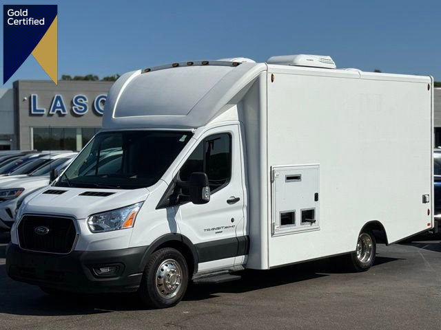 Certified 2021 Ford Transit 350 DRW w/ Shuttle Bus Prep Package