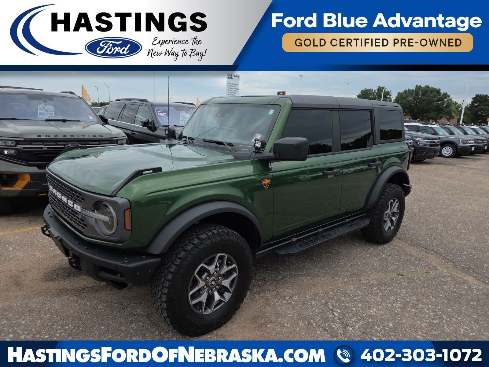 Certified 2024 Ford Bronco Badlands