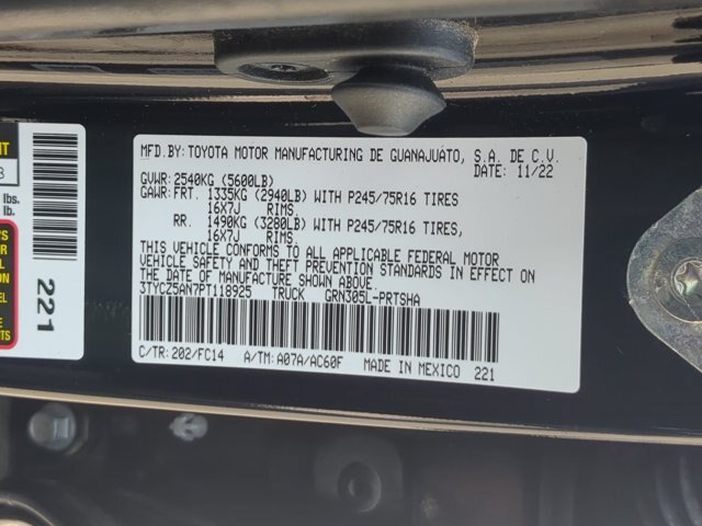 Used 2023 Toyota Tacoma SR5 w/ Technology Package AWD/4WD image 28