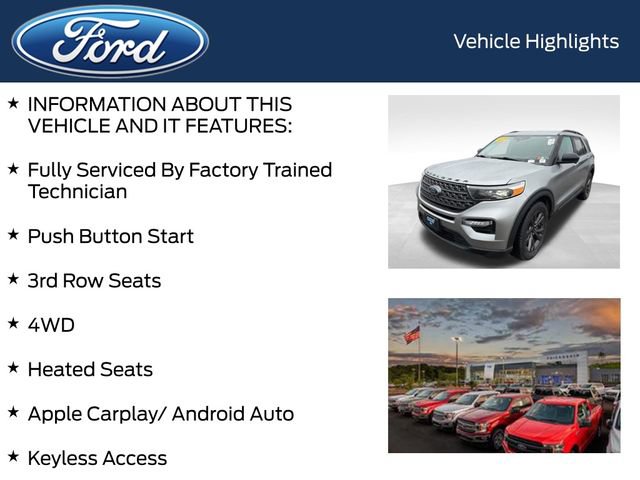 Certified 2024 Ford Explorer XLT w/ Equipment Group 202A image 5