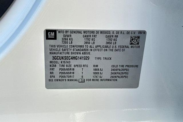 Used 2017 Chevrolet Silverado 1500 LTZ Z71 w/ LTZ Plus Package image 34