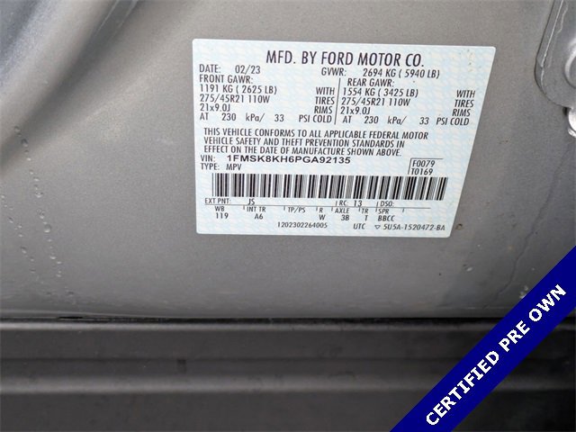 Certified 2023 Ford Explorer ST-Line w/ Class IV Trailer Tow Package image 45