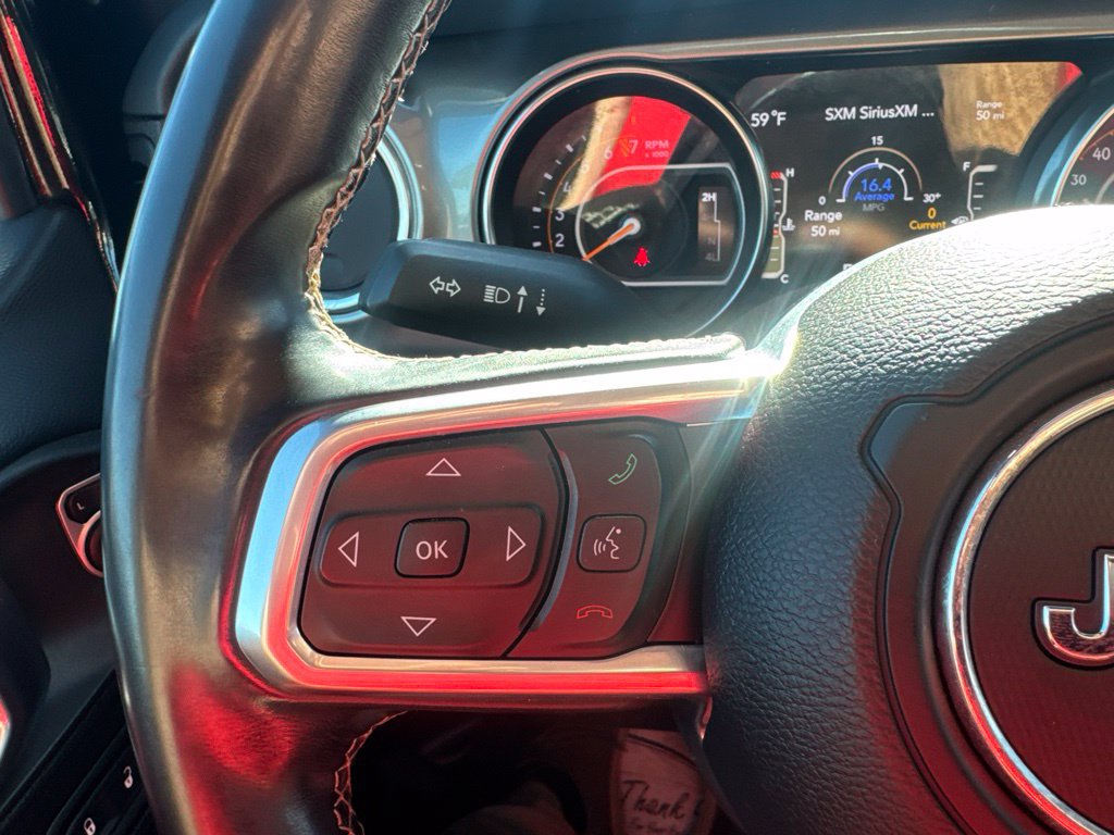 Used 2019 Jeep Wrangler Unlimited Sahara w/ Uconnect 4C Nav & Sound Group AWD/4WD image 17