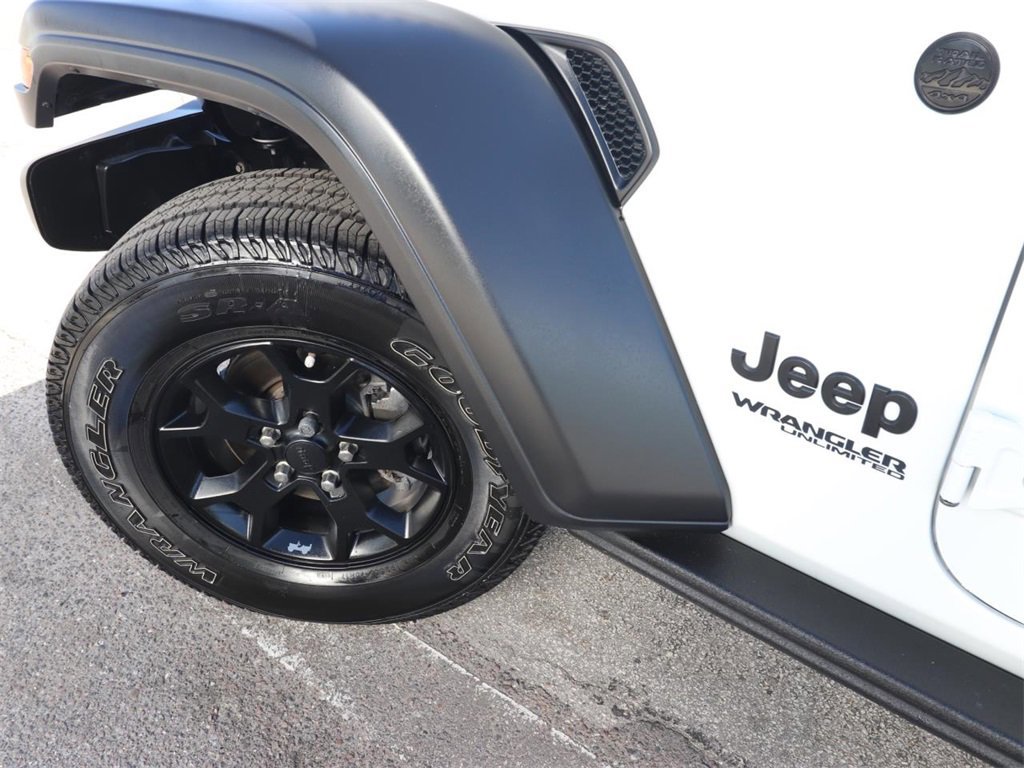 Used 2021 Jeep Wrangler Unlimited Willys image 9