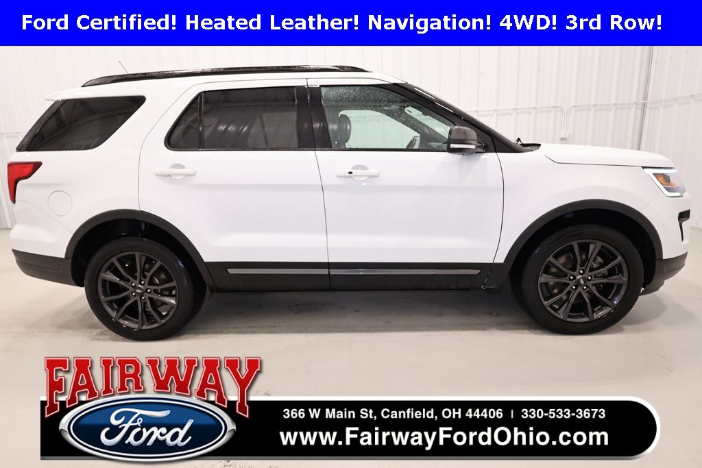 Certified 2019 Ford Explorer XLT w/ Equipment Group 202A