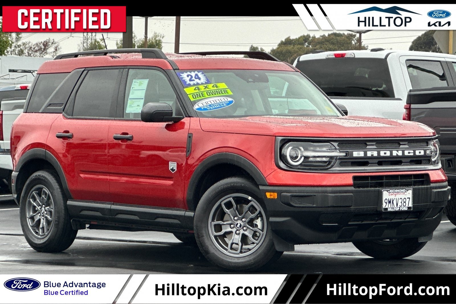 Certified 2024 Ford Bronco Sport Big Bend AWD/4WD image 1