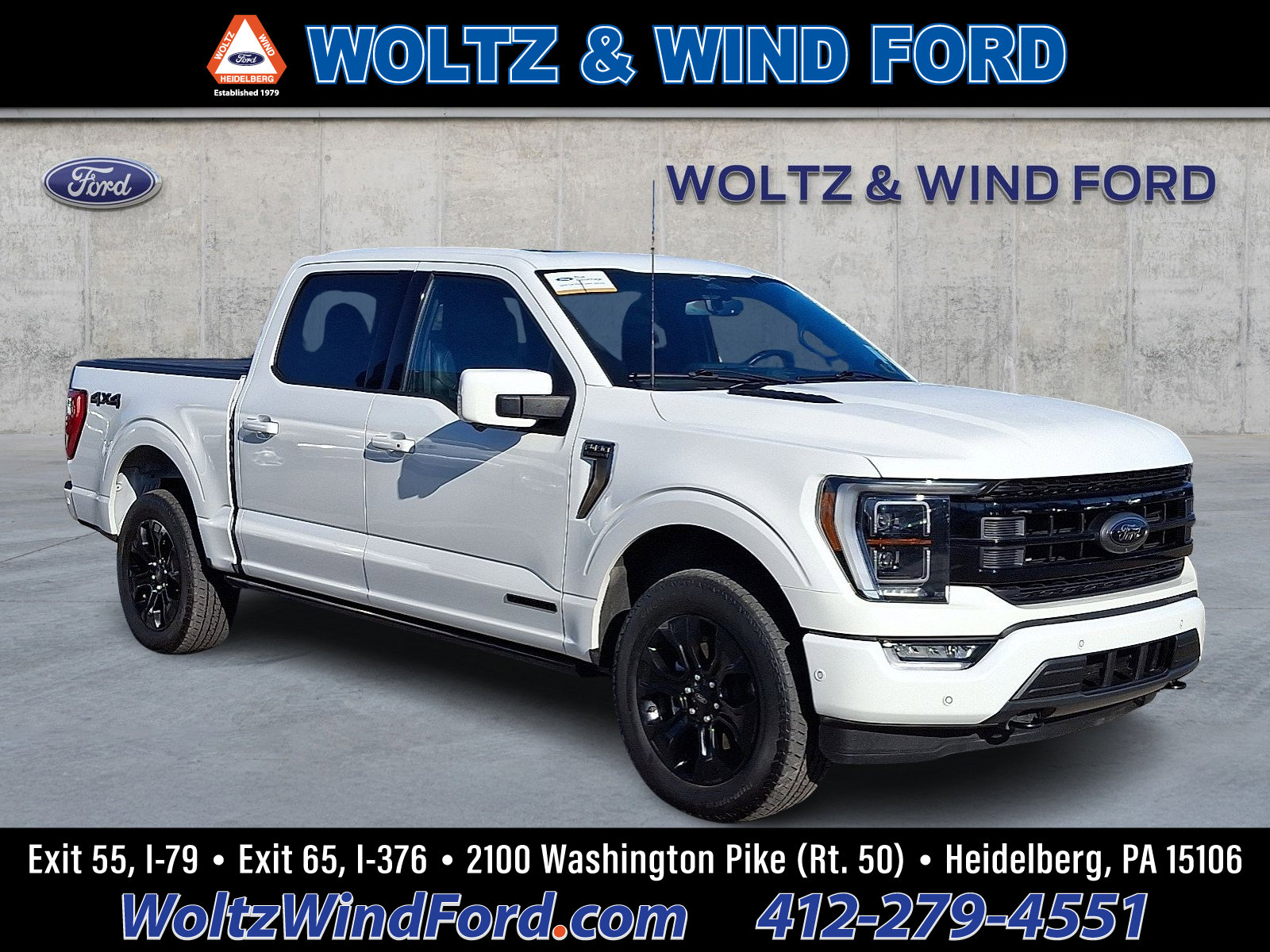Certified 2023 Ford F150 Platinum w/ Equipment Group 701A High image 1