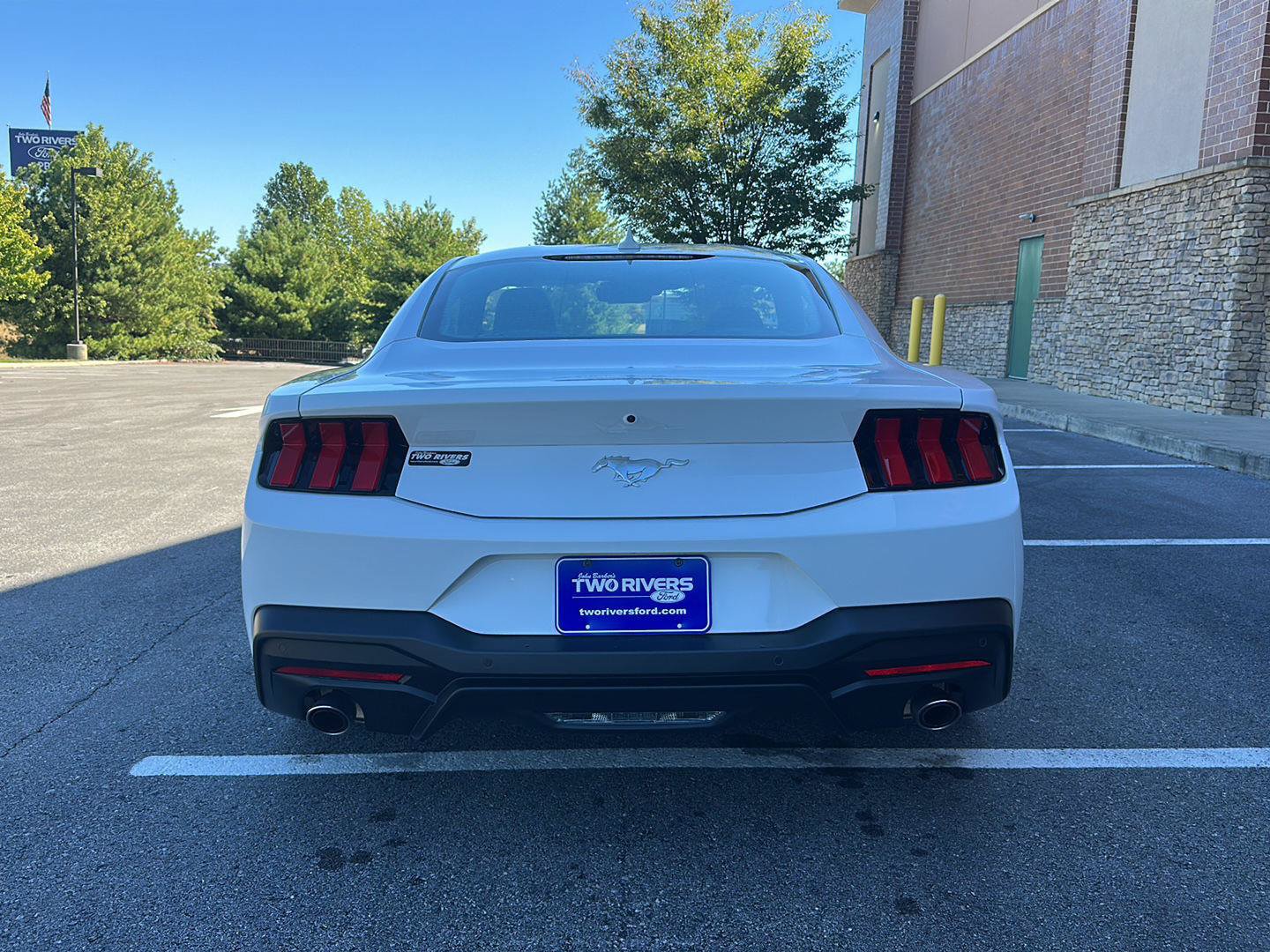 Certified 2025 Ford Mustang Coupe w/ Wheel & Stripe Package RWD image 4