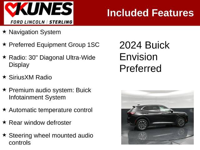 Used 2024 Buick Envision Preferred AWD/4WD image 3