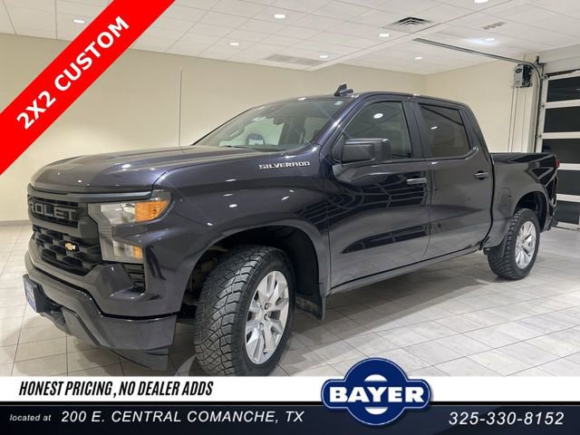 Used 2022 Chevrolet Silverado 1500 Custom w/ LPO, Dark Essentials Package image 7