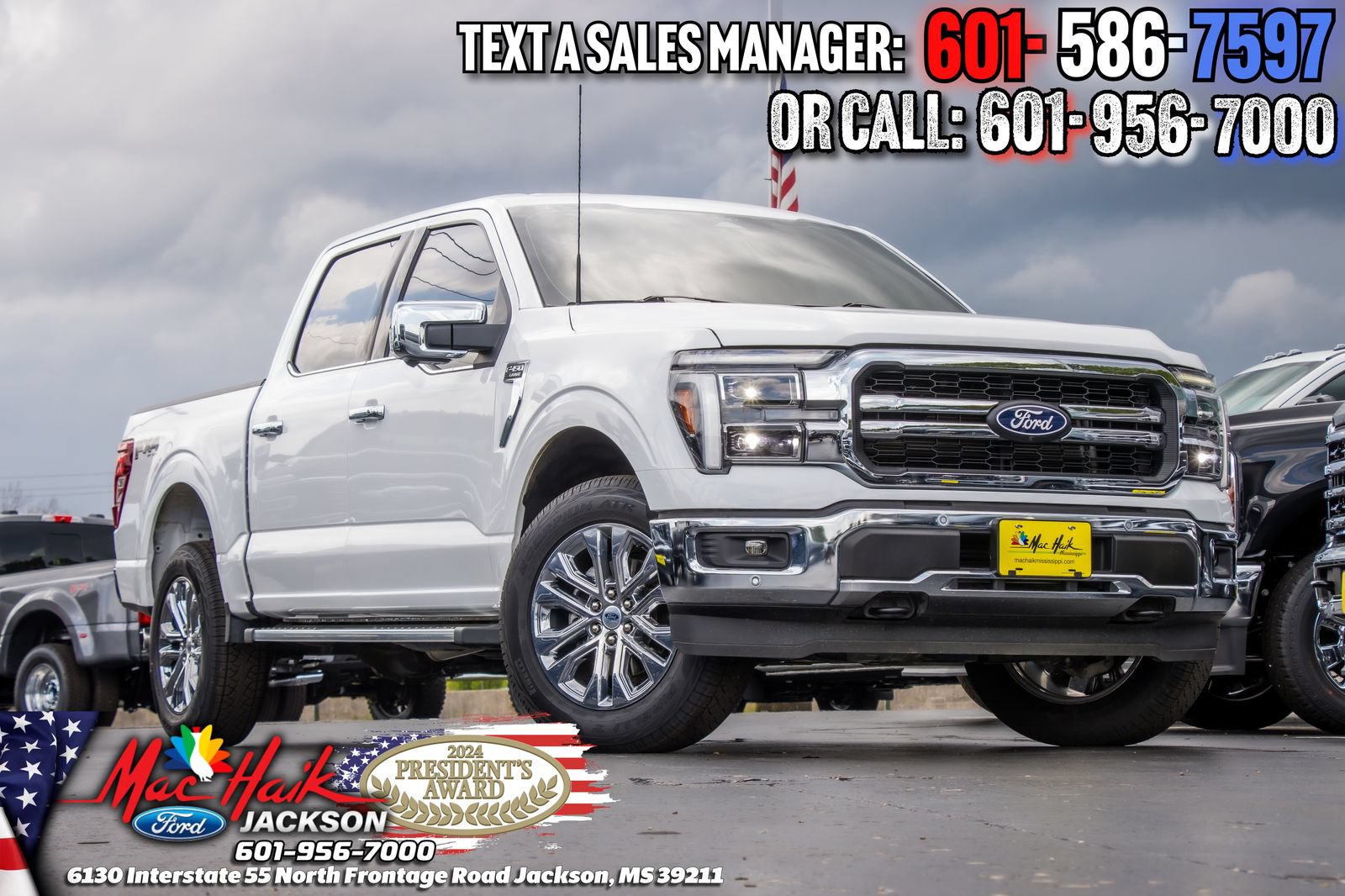 Certified 2025 Ford F150 Lariat w/ Equipment Group 501A Mid AWD/4WD image 2