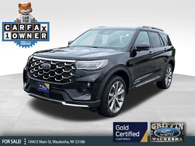 Certified 2025 Ford Explorer Platinum w/ Ultimate Package