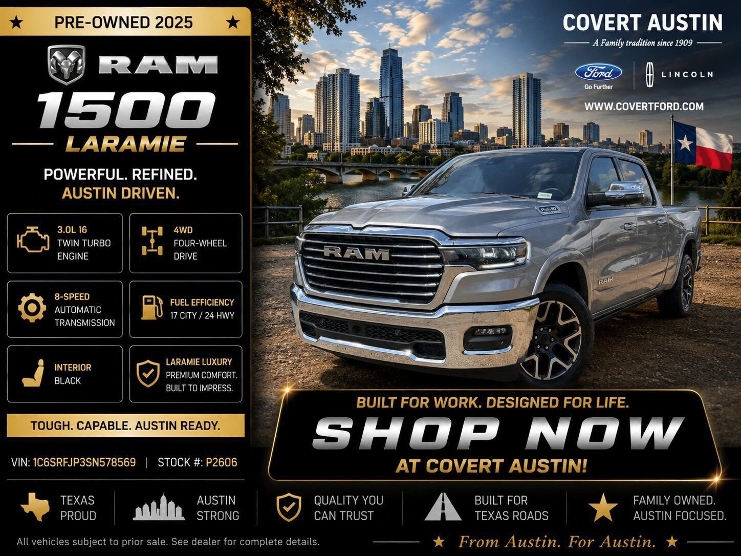 Used 2025 RAM 1500 Laramie