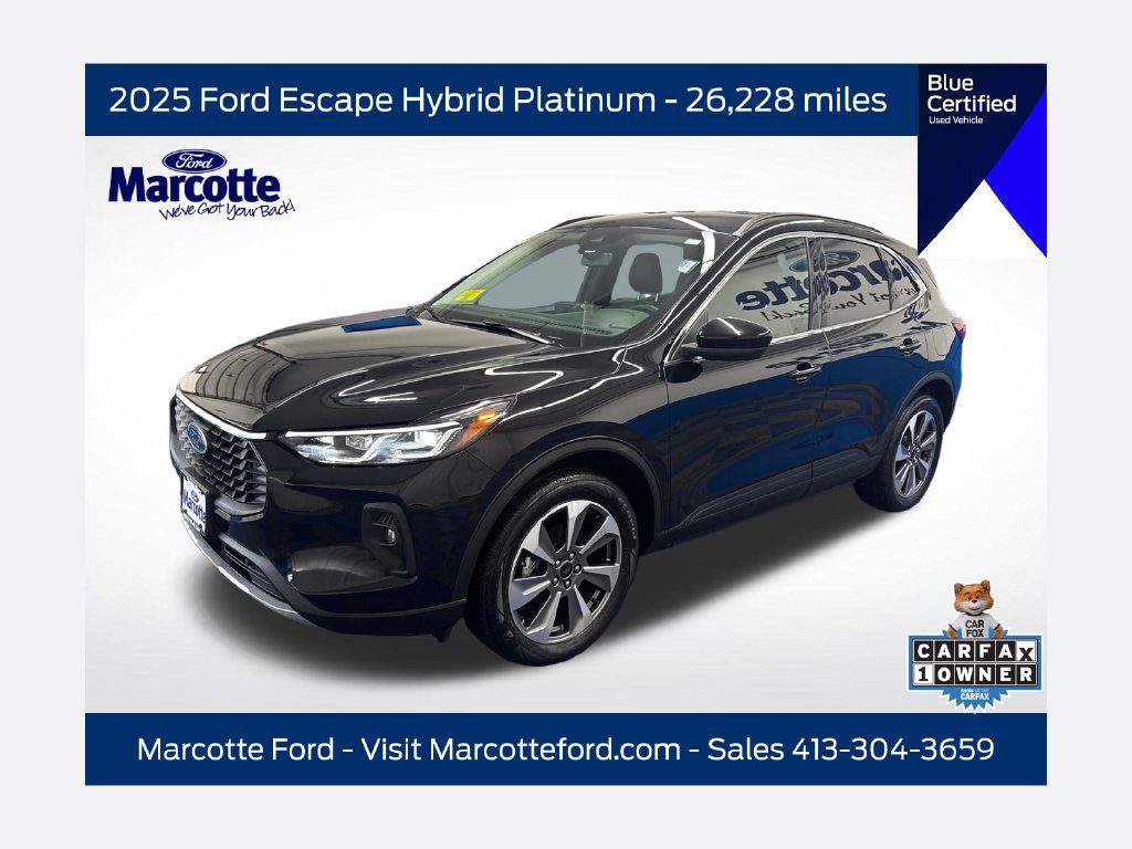 Certified 2025 Ford Escape Platinum