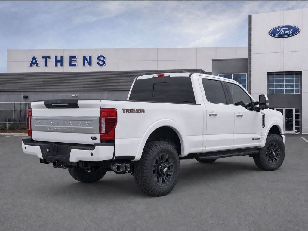 Certified 2022 Ford F350 Platinum w/ Tremor Off-Road Package AWD/4WD image 3