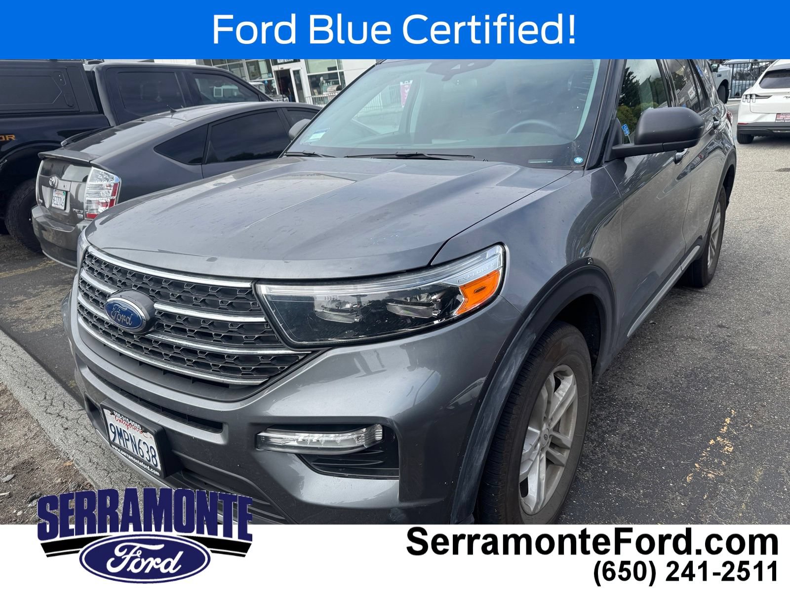 Certified 2024 Ford Explorer XLT w/ Equipment Group 202A AWD/4WD image 3