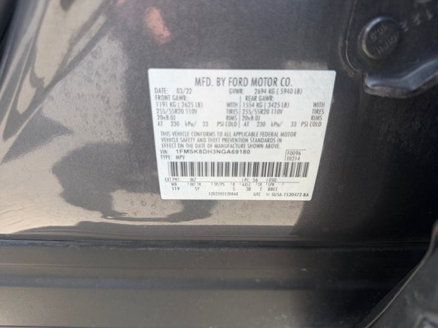Certified 2022 Ford Explorer XLT w/ Equipment Group 202A AWD/4WD image 25