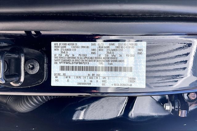 Certified 2025 Ford F150 Lariat w/ Equipment Group 501A Mid AWD/4WD image 28