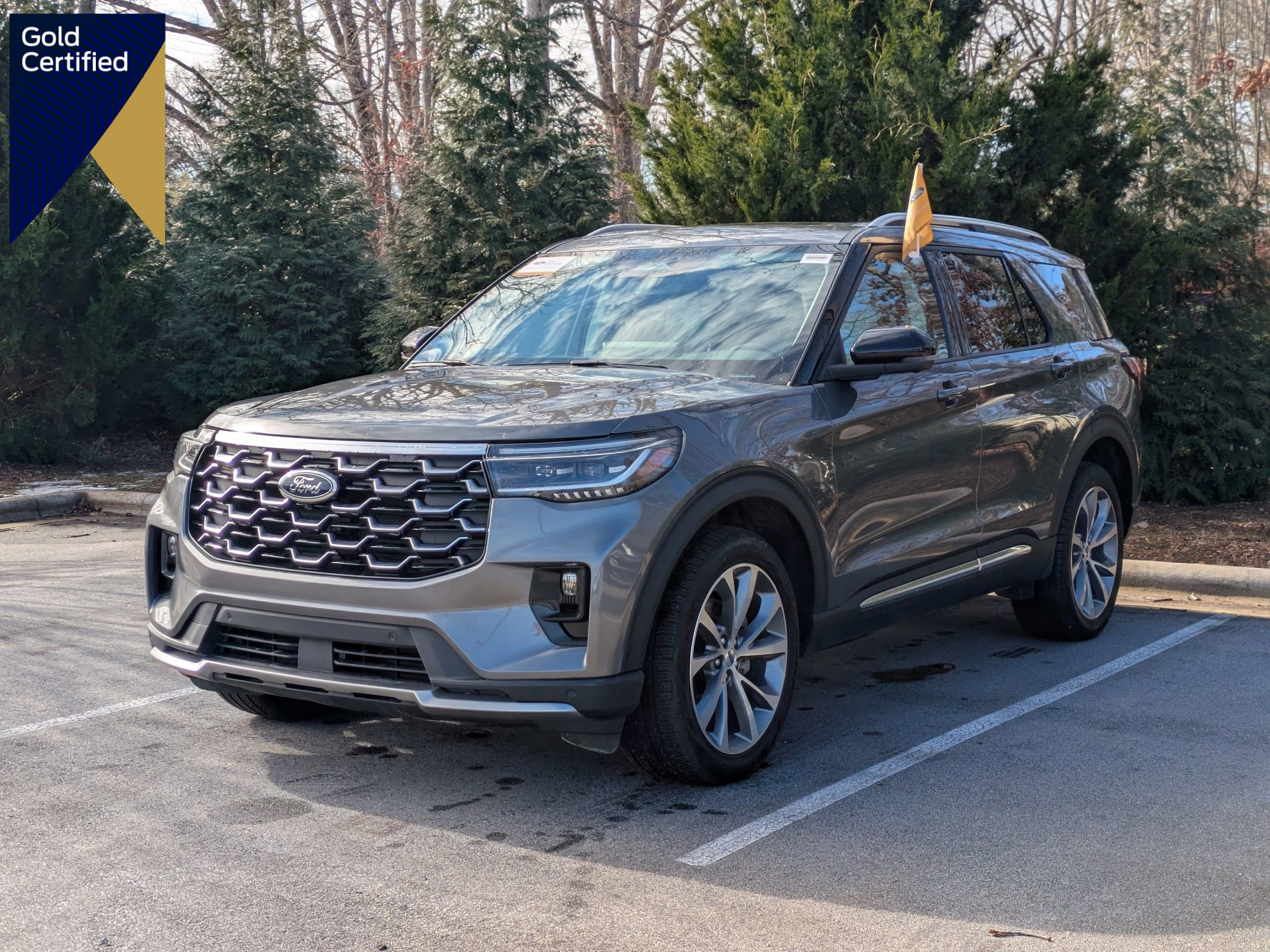 Certified 2025 Ford Explorer Platinum w/ Ultimate Package