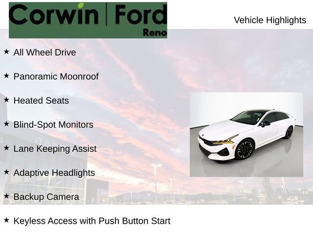 Used 2021 Kia K5 GT-Line AWD/4WD image 8