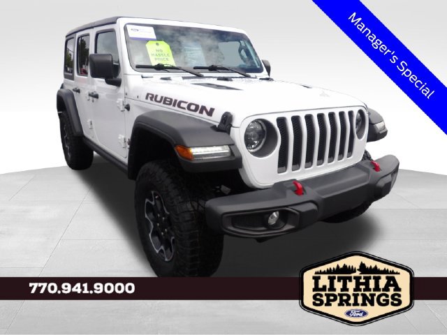 Used 2023 Jeep Wrangler Unlimited Rubicon w/ LED Lighting Group AWD/4WD image 1