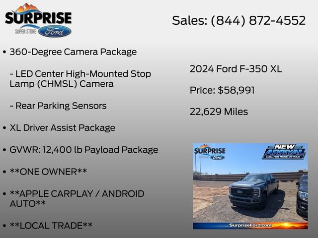 Certified 2024 Ford F350 XL w/ STX Appearance Package AWD/4WD image 18