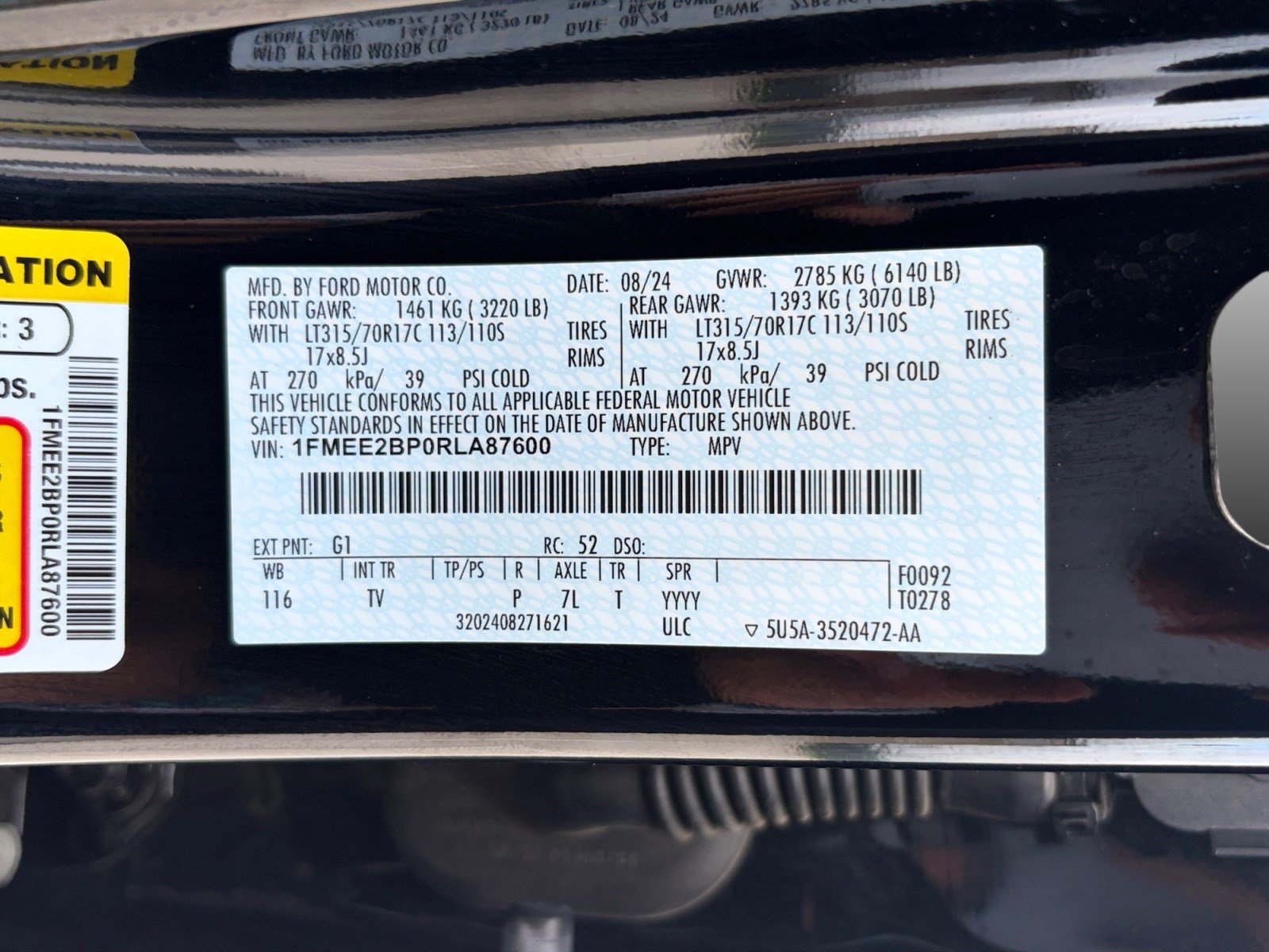 Certified 2024 Ford Bronco Wildtrak AWD/4WD image 25