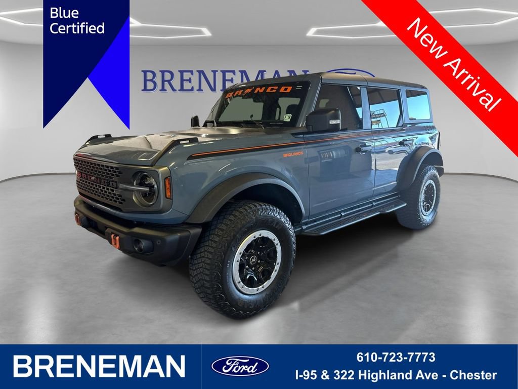 Certified 2023 Ford Bronco Badlands w/ Sasquatch Package AWD/4WD image 1
