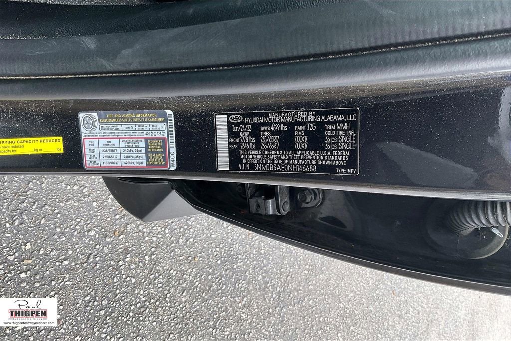 Used 2022 Hyundai Tucson SEL w/ Cargo Package FWD image 30