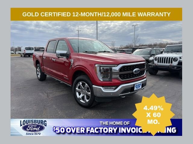 Certified 2023 Ford F150 King Ranch w/ Equipment Group 601A High image 1
