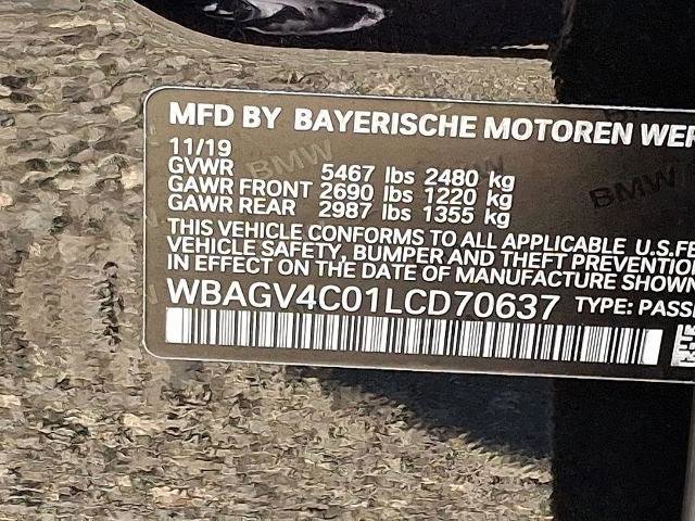 Used 2020 BMW 840i Gran Coupe xDrive w/ Comfort Seating Package image 30